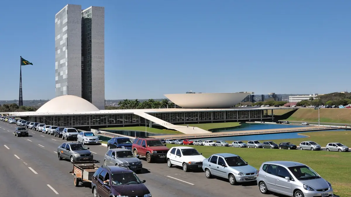 Il Congresso Nazionale del Brasile a Brasilia