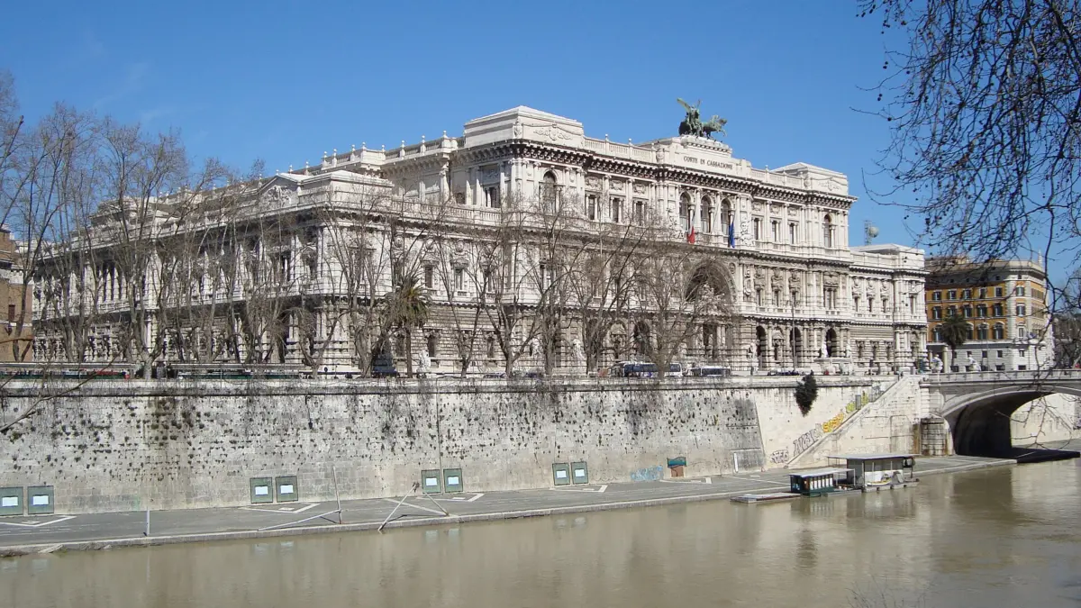 Sede della Corte Suprema di Cassazione a Roma