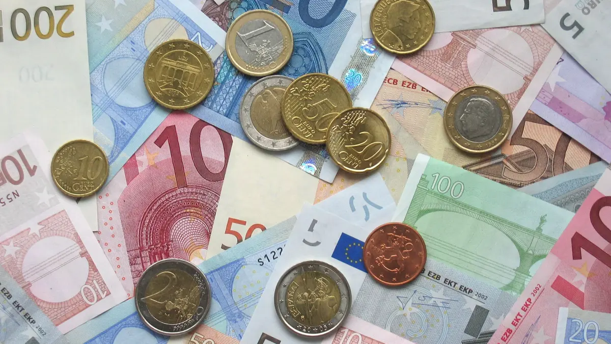 Monete e banconote in euro
