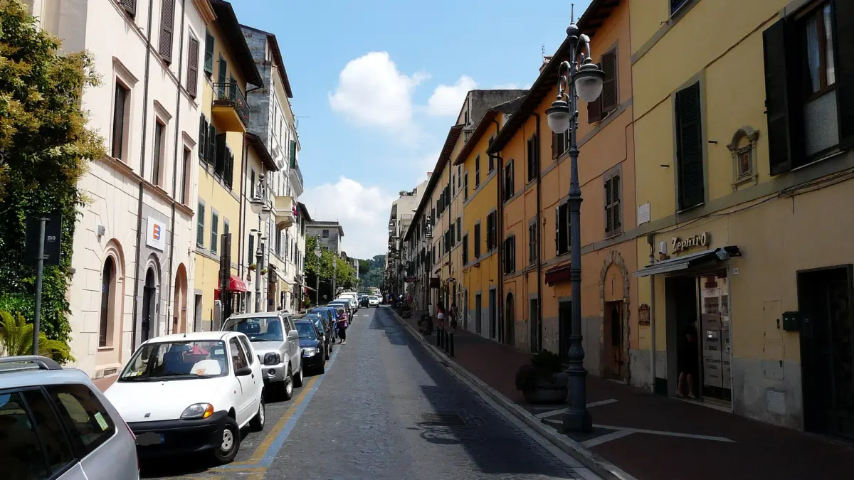 Il centro di Grottaferrata