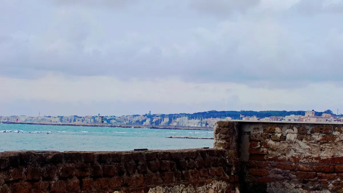 Scorcio panoramico della città di Nettuno