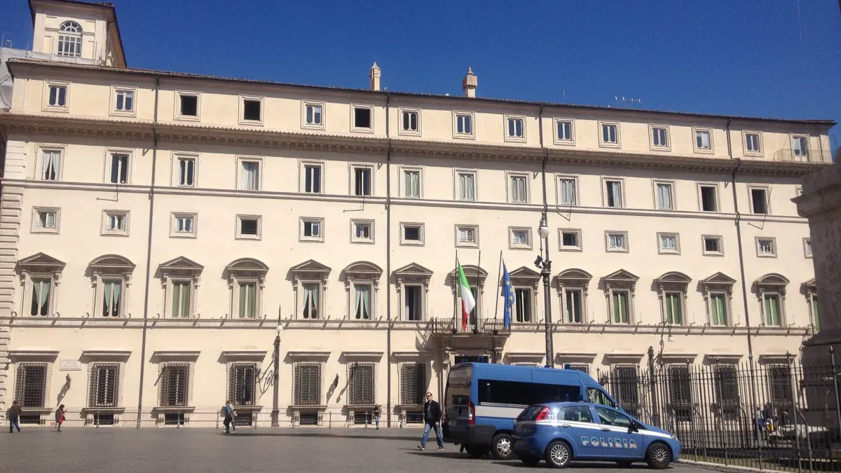 Palazzo Chigi a Roma, sede del governo