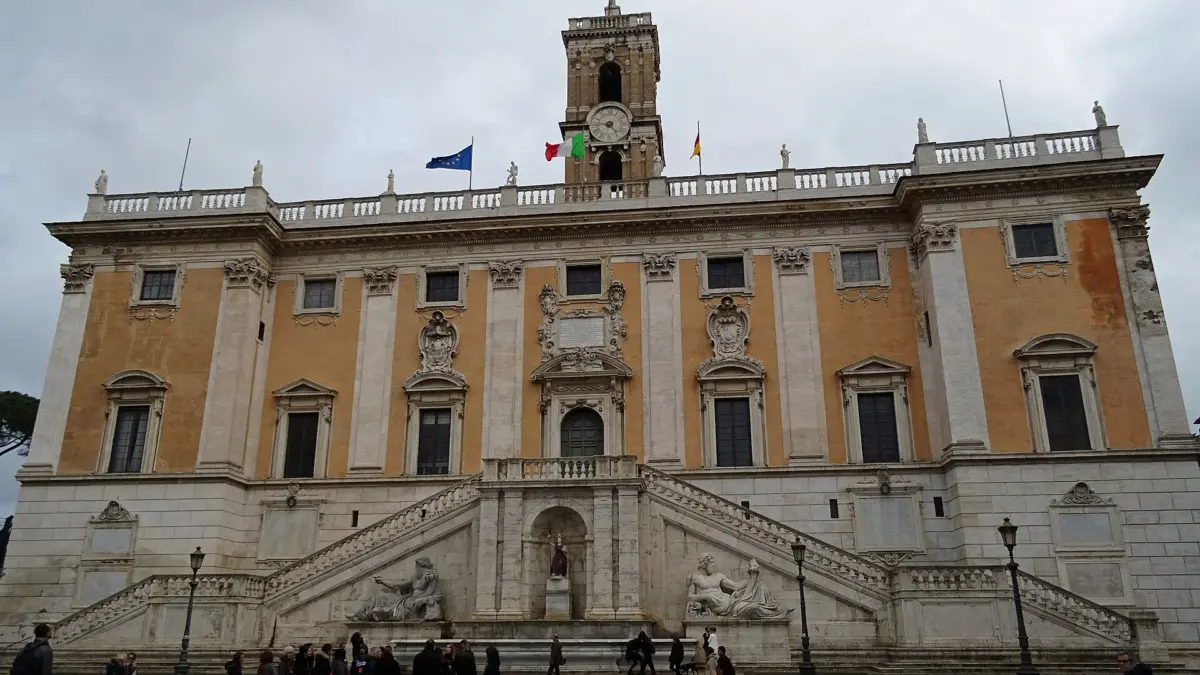 Palazzo Senatorio in Piazza del Campidoglio a Roma