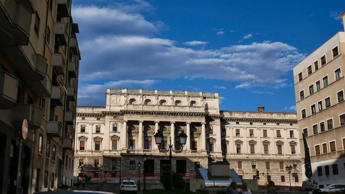 Il Palazzo di Giustizia di Trieste