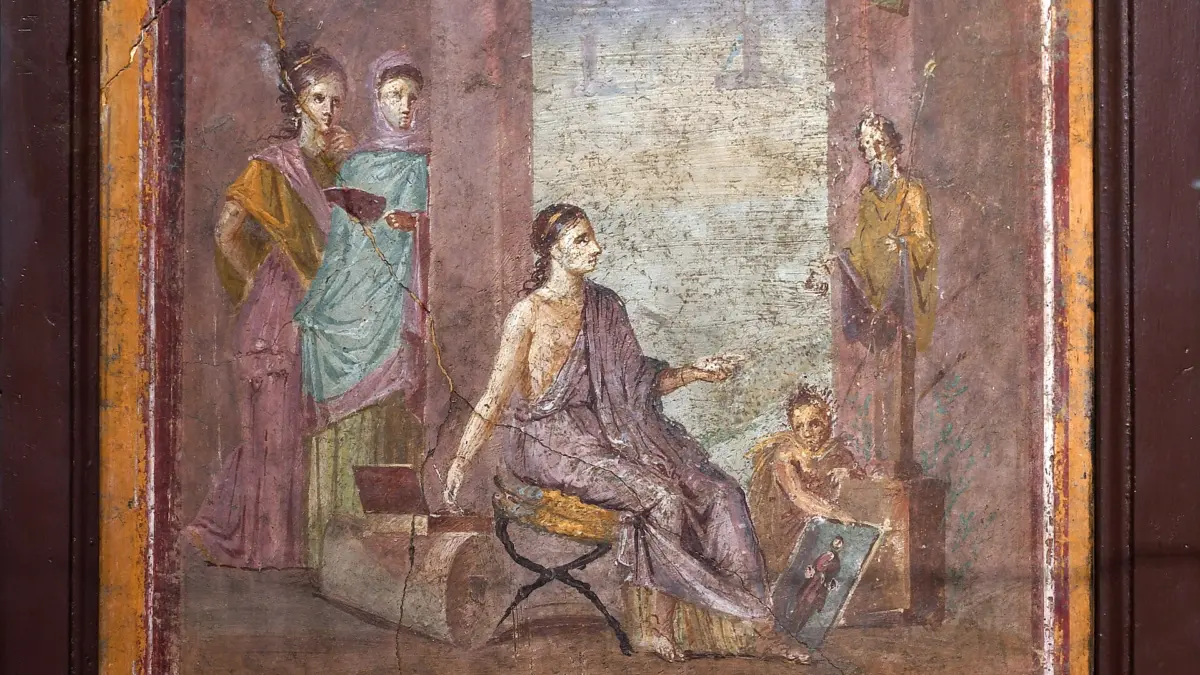 Reperti archeologici in mostra agli scavi di Pompei