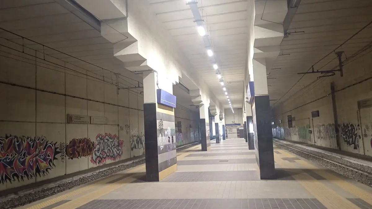 Stazione ferroviaria di Tor Sapienza a Roma