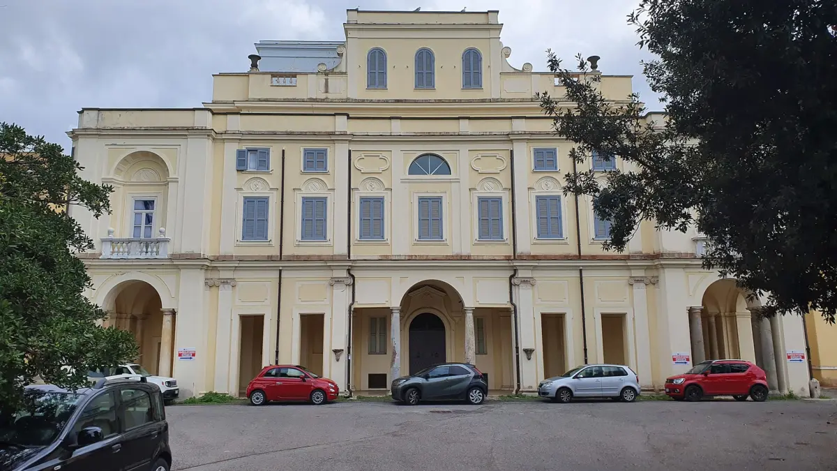 Villa Albani ad Anzio, sede del presidio ospedaliero