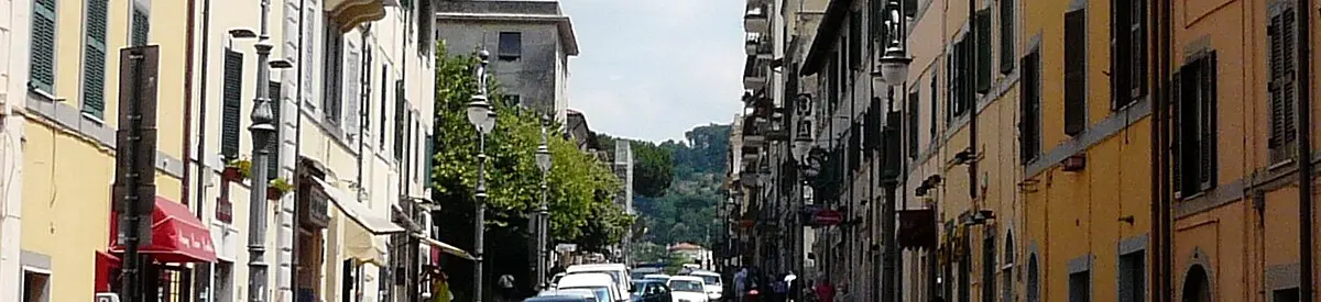 Scorcio di Corso del Popolo a Grottaferrata