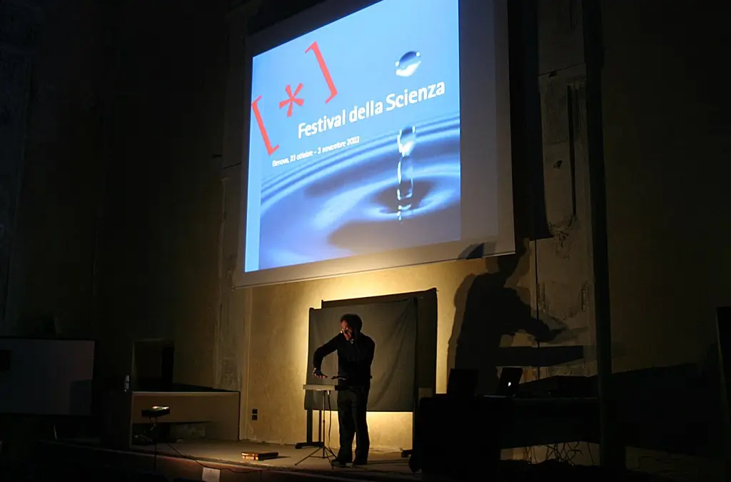 Palazzo Ducale a Genova durante il Festival della Scienza