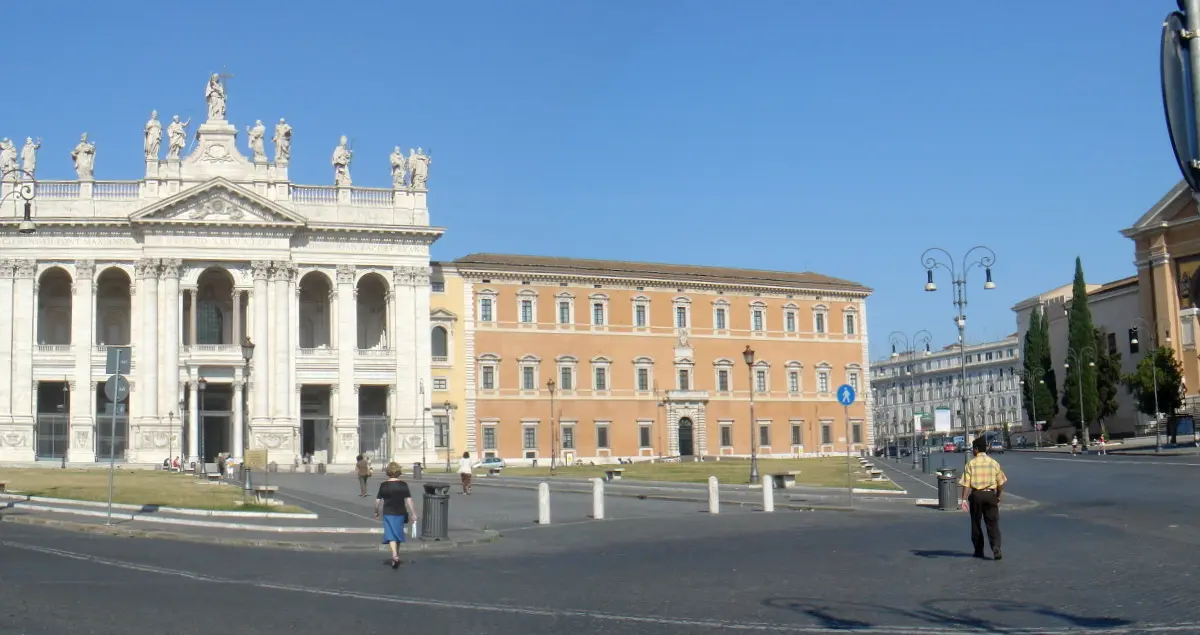 Piazza di Porta San Giovanni a Roma